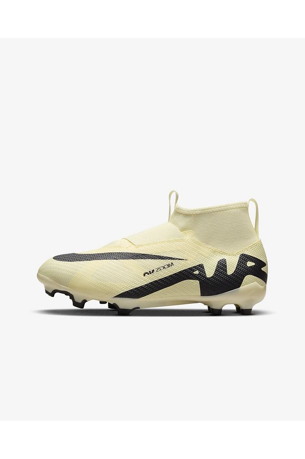 Jr. Mercurial Superfly 9 Pro Yüksek Bilekli  Kuru Çim Zemin Kramponu - 5