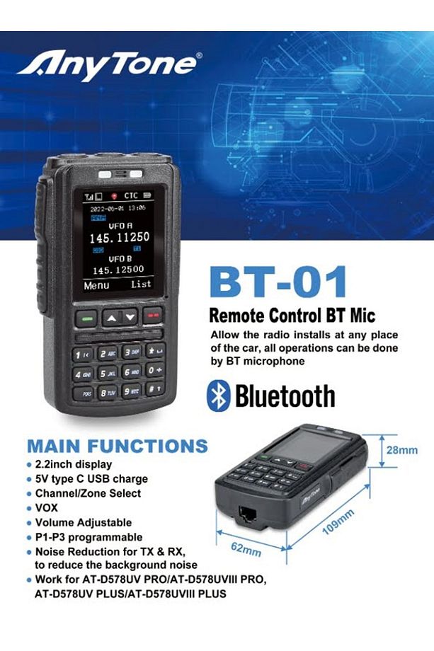 BT-01 Mikrofon - 1