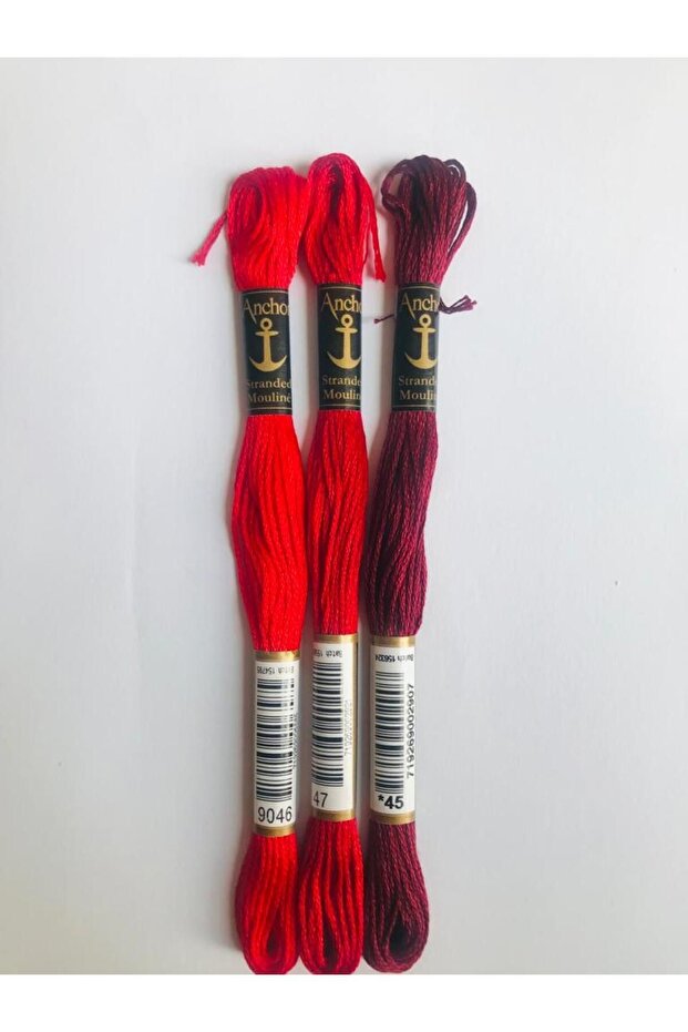 Muline 3-Piece Tapestry Cross Stitch Embroidery Floss Sets
