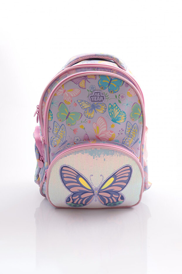 Me Team 24169 Butterfly Patterned School Bag