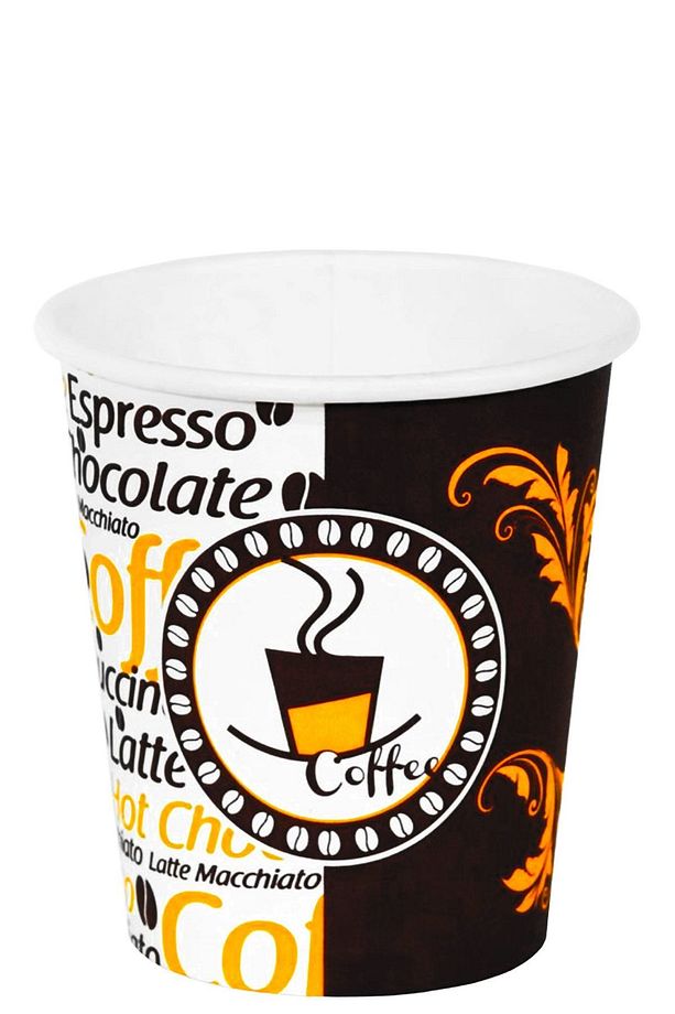 8 Oz Karton Bardak Kahve Çay Kağıt Bardak 250 ml - 200 Adet - 1