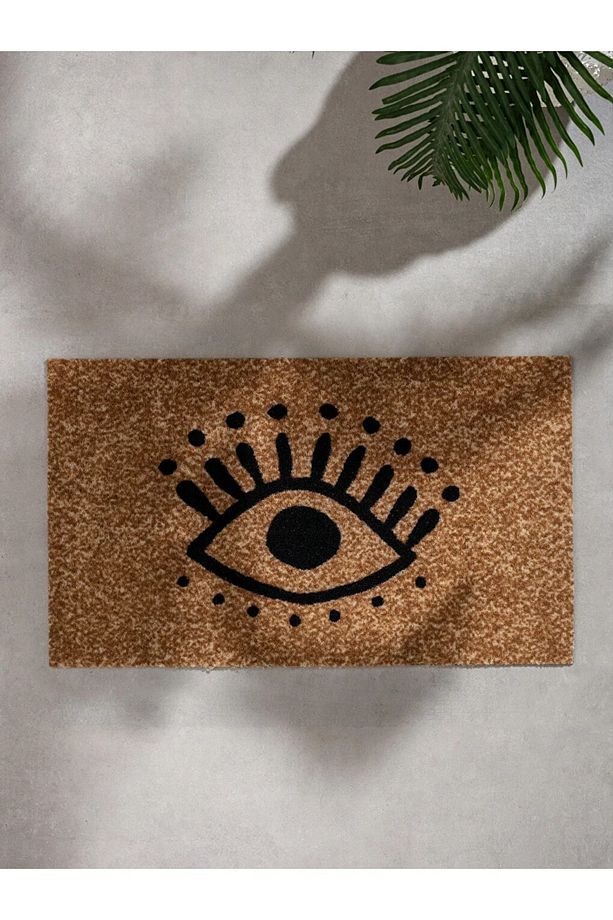 LCW HOME Göz Desenli Kapı Önü Paspası 45x75 Cm - 1