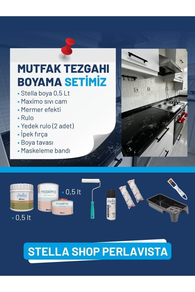 Stella Tezgah Boyama Seti