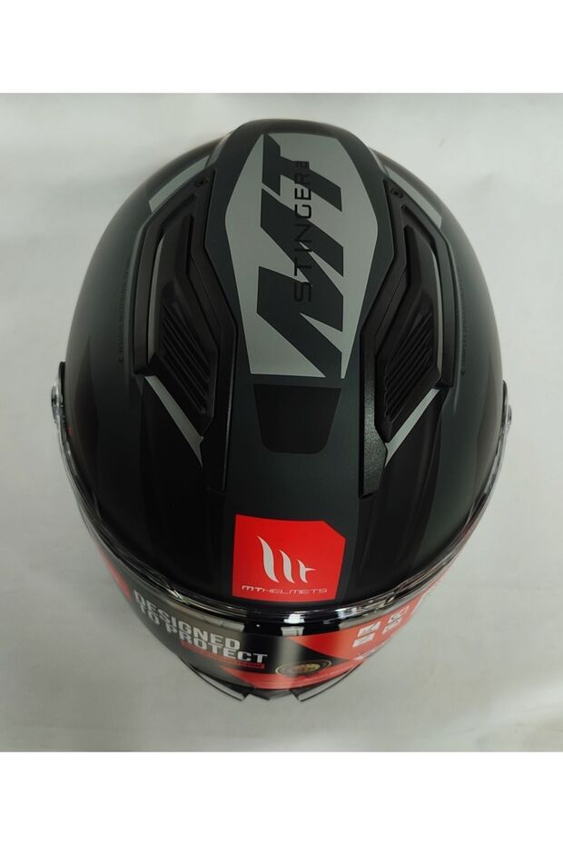 Stinger 2 Zivze C2 Mat Renk V-28b Şefaf Vizörlü - 6