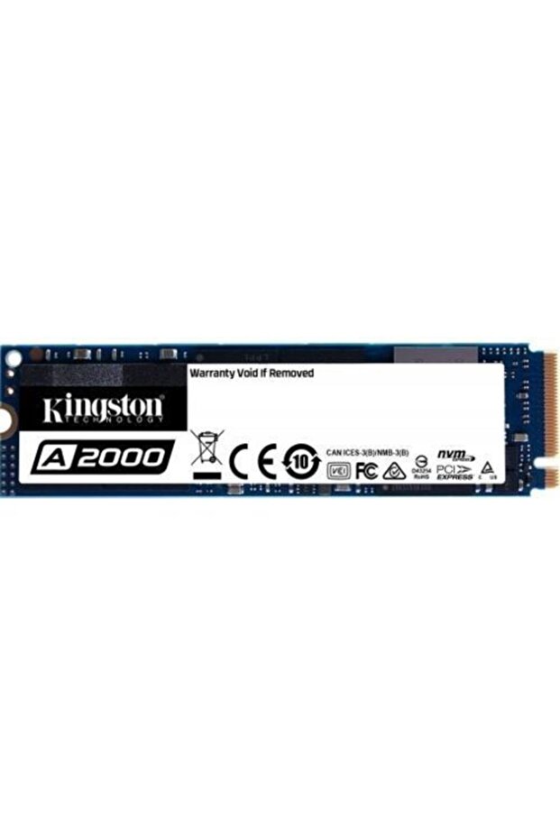 A2000 500gb 2200/2000mb/s Nvme M.2 2280 Pcıe Ssd (Sa2000m8/500g) - 3