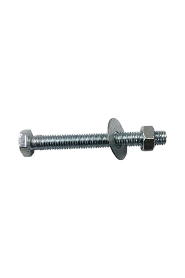 M8x70 Akb Anahtar Başlı Civata + Somun + Pul (1 Takım) - 3