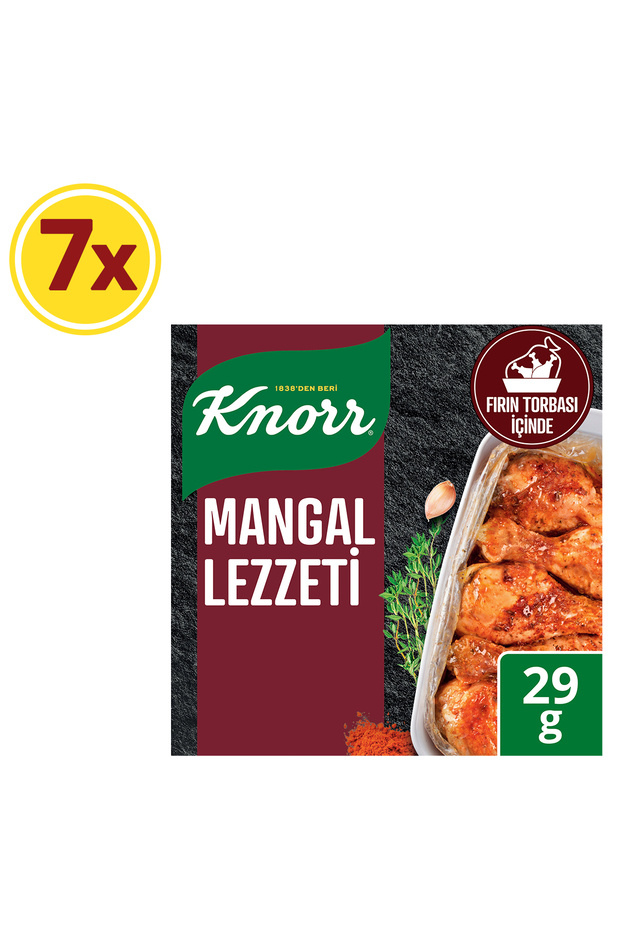 Mangal Lezzeti Fırında Tavuk Çeşnisi 29g X7 Adet - 1