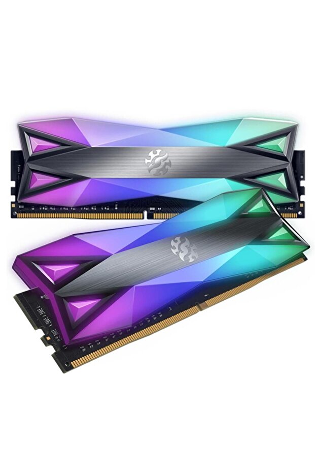 Adata Spectrix D60g Rgb 16gb(8X2GB) 3200 Mhz Cl16 Ddr4 Cl16 Ram - 2