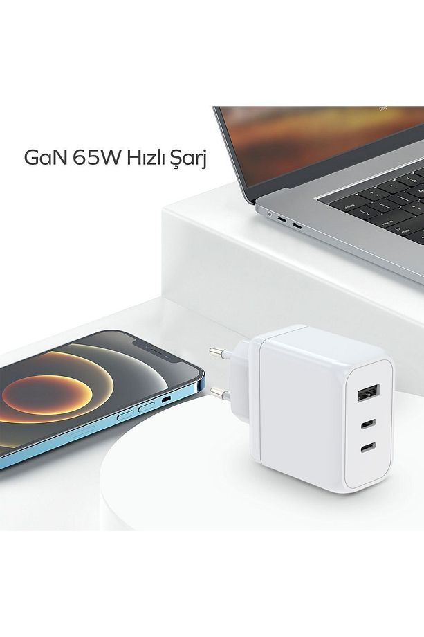 By Deji Xiaomi Poco F6 Pro M6 Pro F3 GT X3 GT Uyumlu Yüksek Hızlı Şarj Aleti 65w Type C USB - 3