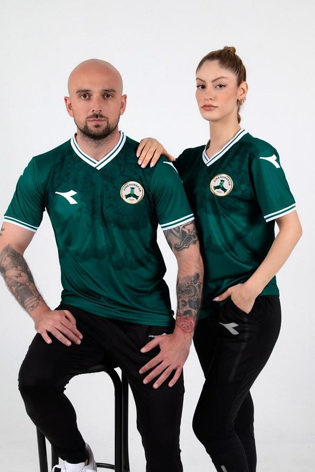 Giresunspor 2024-2025 Yetişkin Yeşil Forma Tek Üst - 1