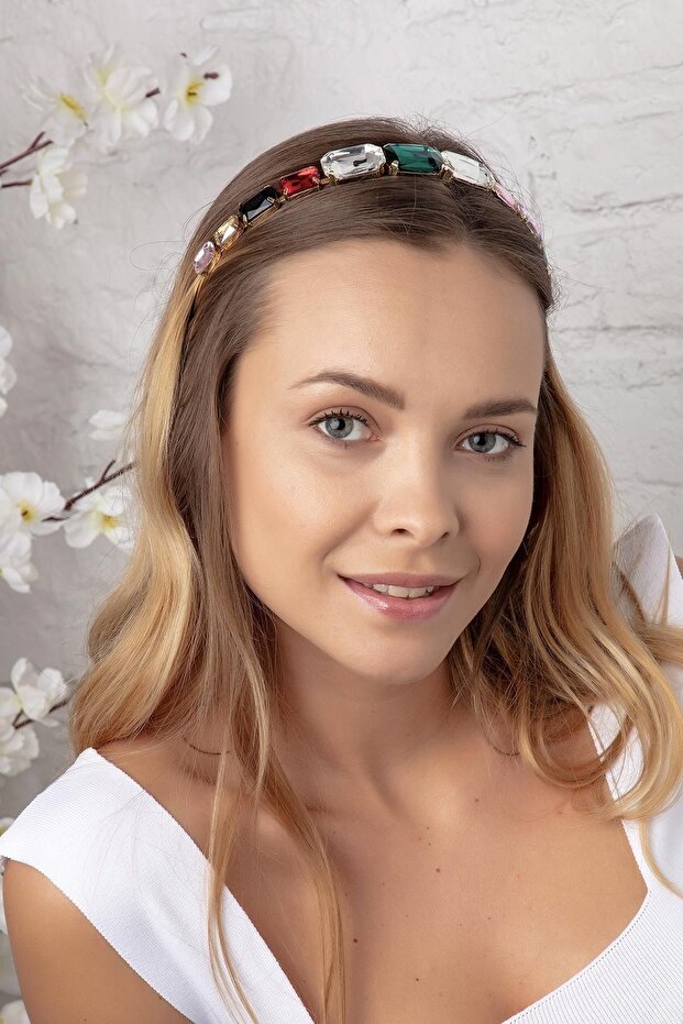 Multi Baget Taşlı Taç - 4