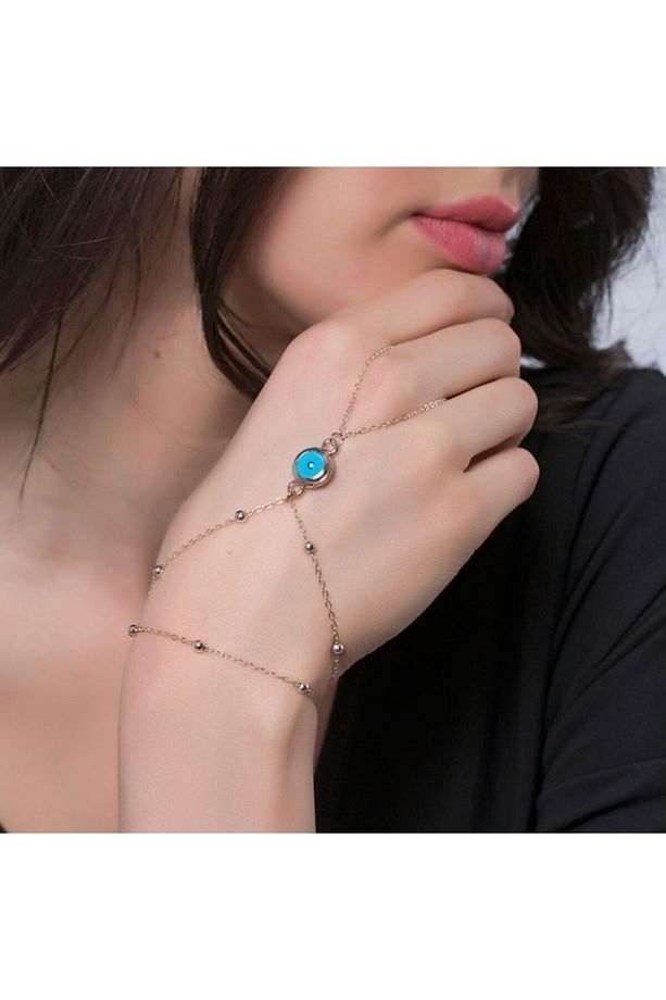 Kadın Rose Nazar Boncuklu Şahmeran Uvsh9959 - 2