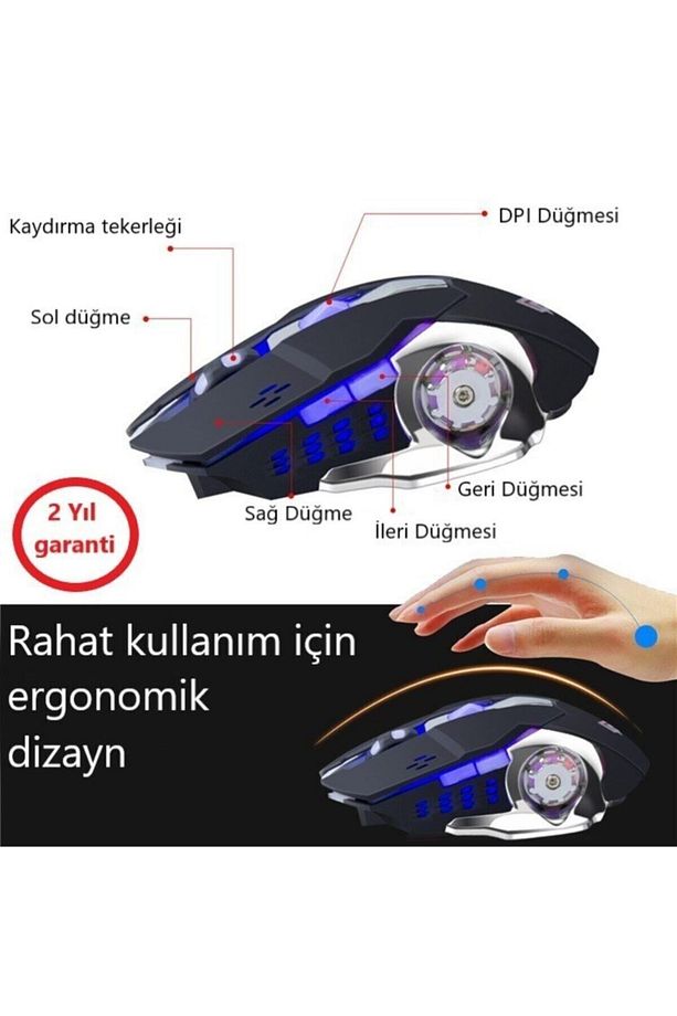 X15 Rgb Makro Pro Gaming Mouse,5500 Dpı,ipli Kablo ,ateş Tuşlu,oyuncu Mouse,usb, Oyuncu Mouse - 5