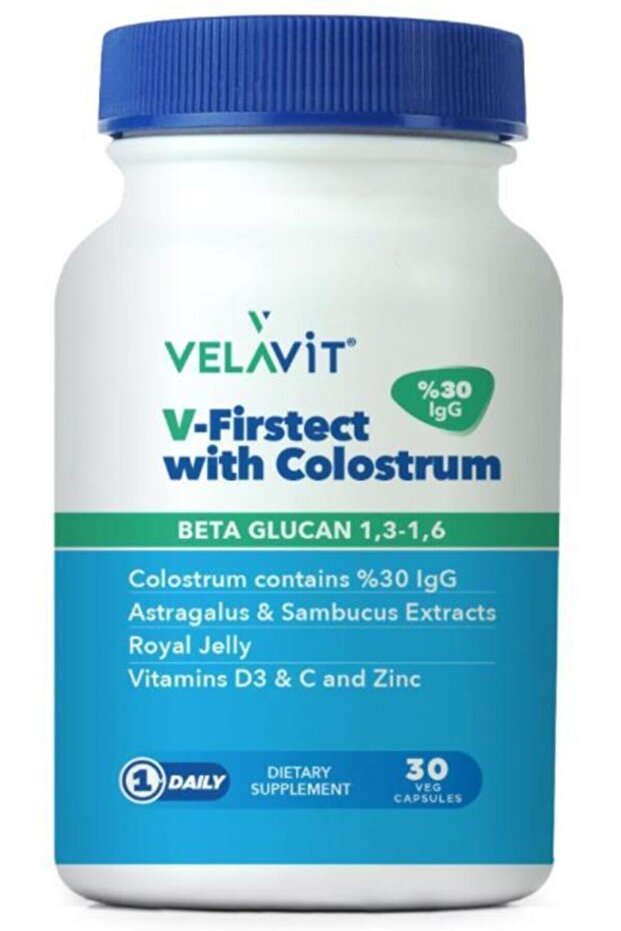 V-firstect With Colostrum Beta Glucan 30 Kapsül - 1