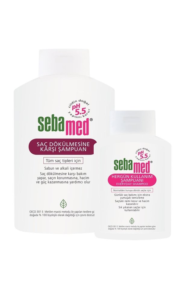 Effective Care Package Against Hair Loss (Anti-Hair Loss Effective 400 ml + 200 ml Every Day)