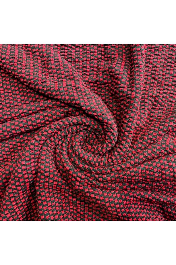 Kazayağı Minimal Desen Kumaş ( Elbiselik,gömleklik,eteklik Kumaş) - 2