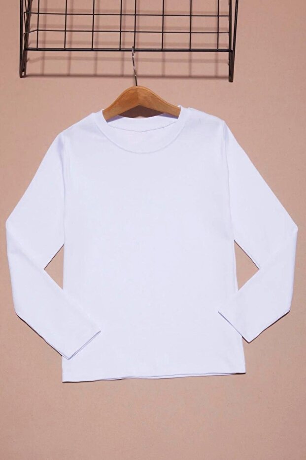 0 Collar Basic Sweatshirt - 1