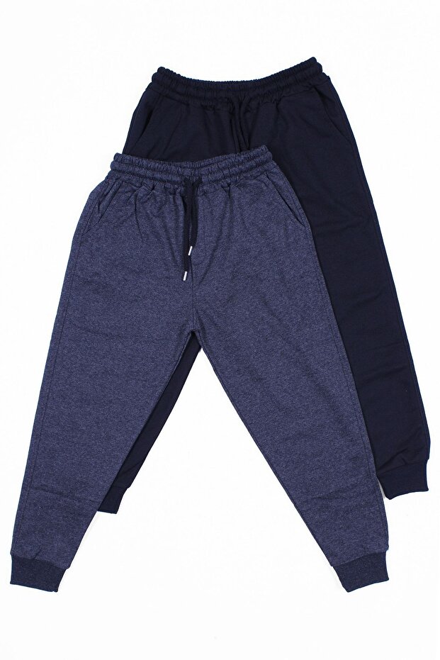 Pack of 2 Plain Model Boy's Sweatpants