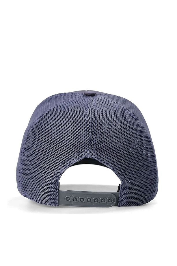 V1 7 Numara Logolu Siyah-antrasit Trucker Şapka - 5