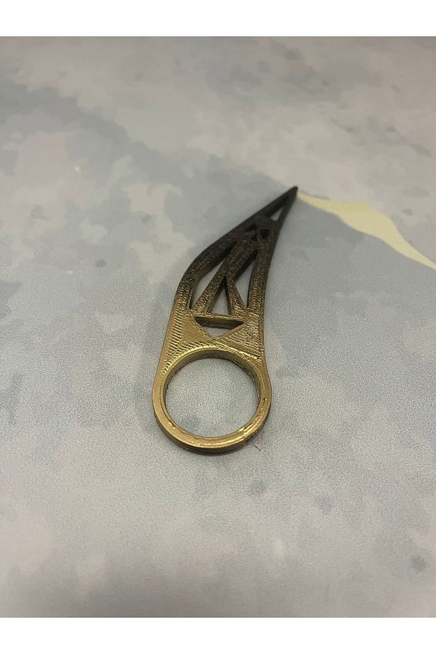 Gold Siyah Karambit - Valortant Karambit - CsGo Karambit Bıçak Figürü - 1