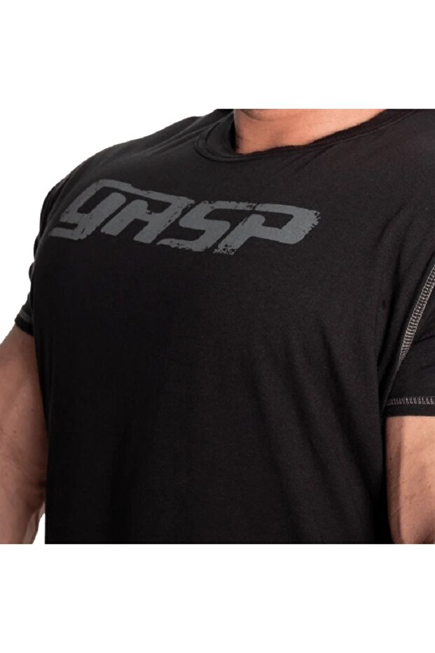 Gym Tee, Washed Black - 4