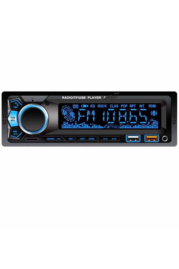 Bsv 4800 Rgb 7 Renk Değiştiren Çift Usb Bluetoothlu Aux Sd Kart Amfi Çıkışlı Kumandalı Teyib - 6