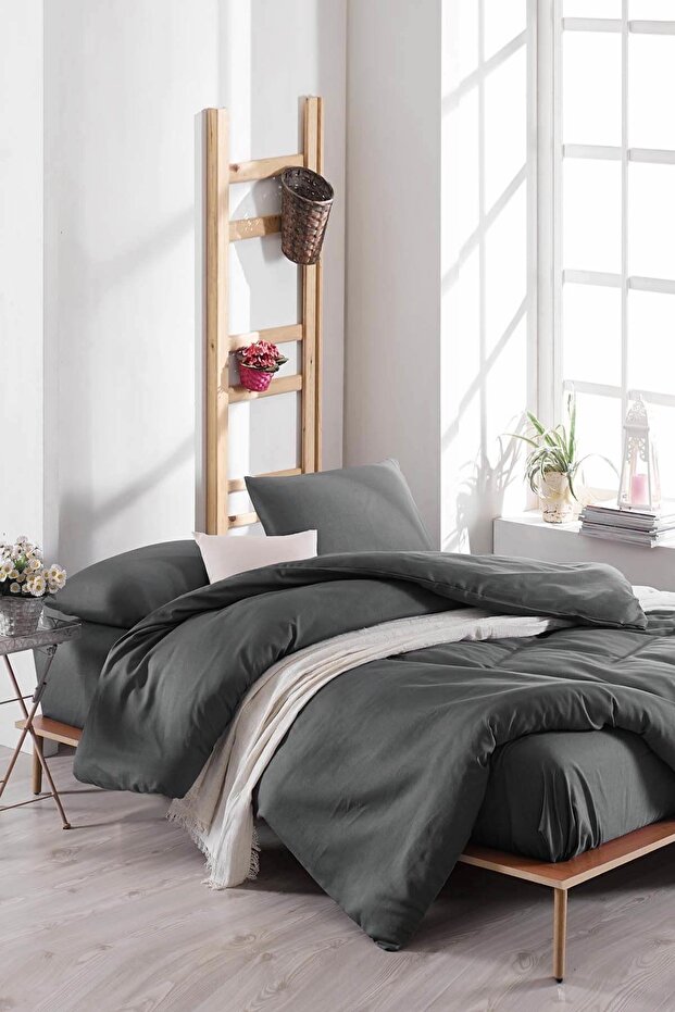 طقم غطاء لحاف طلاء مزدوج D. Paint Smoked