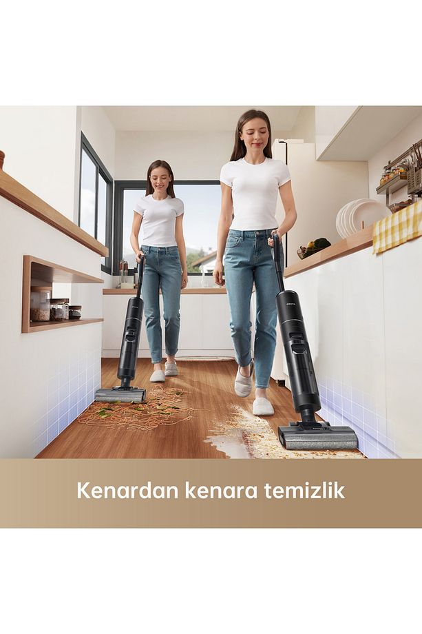 H12 Pro Islak Kuru Kablosuz Süpürge - 5