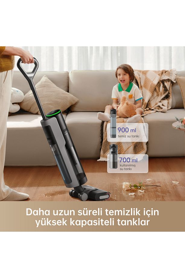 H12 Pro Islak Kuru Kablosuz Süpürge - 3