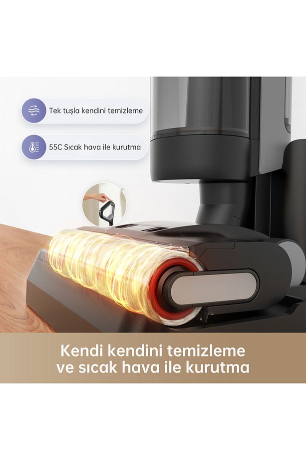 H12 Pro Islak Kuru Kablosuz Süpürge - 4