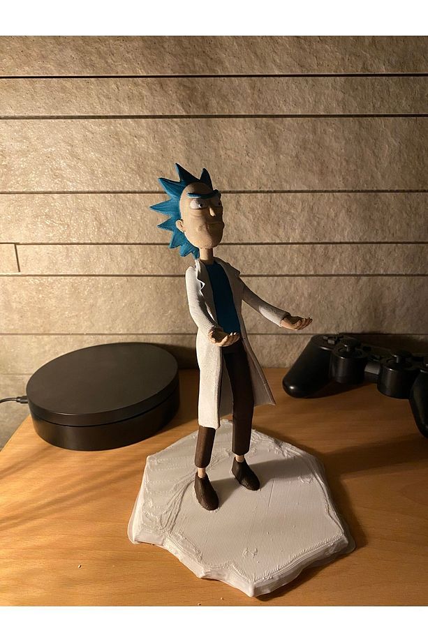Rick And Morty Rick Sanchez Ps Kol Tutucu/joystick/telefon/kumanda Tutucu 24cm (PS/XBOX ILE UYUMLU) - 2