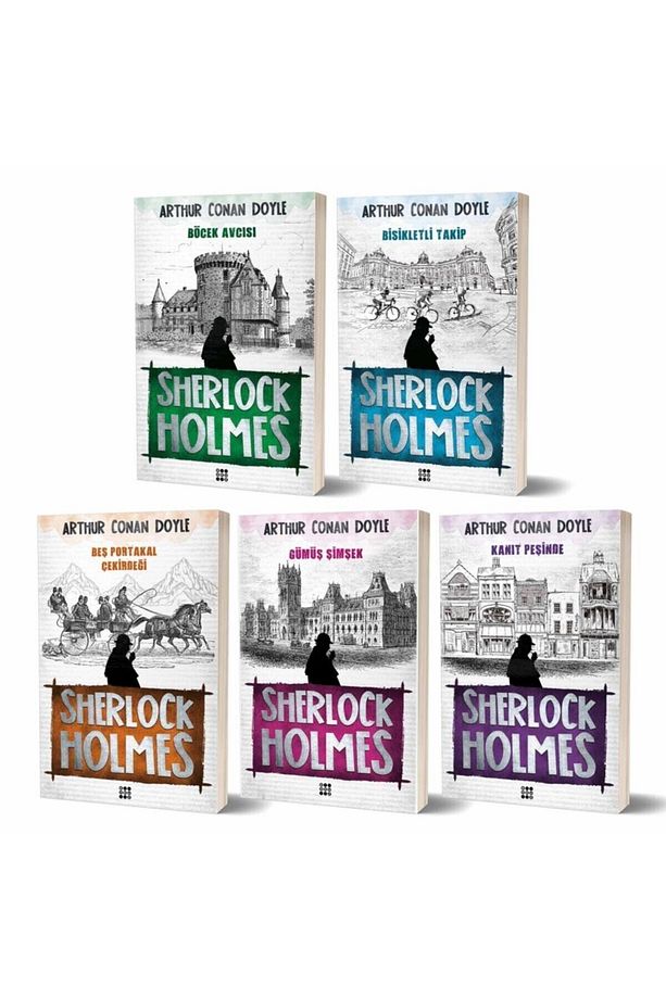 Sherlock Holmes 5 Kitap Set 2 Arthur Conan Doyle - 1