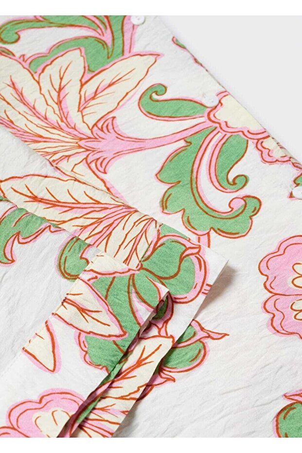 Baskılı dokuma gömlek - 7