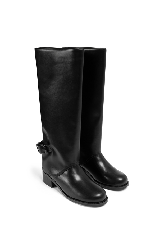 Leather Look Stylish Boots