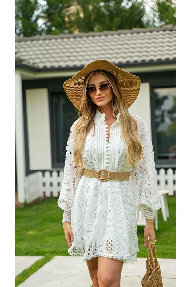 Dentelle Royale Blanc - 1