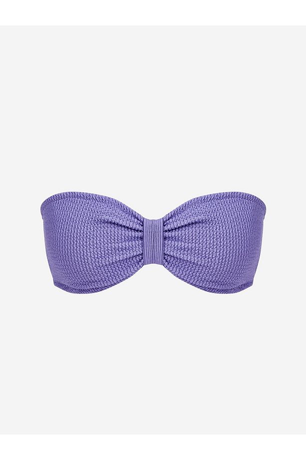 LCW Kadın Düz Bandeu Bikini Üst - 1