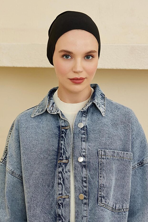 Dikişsiz Geniş Bone Aksesuar - 1