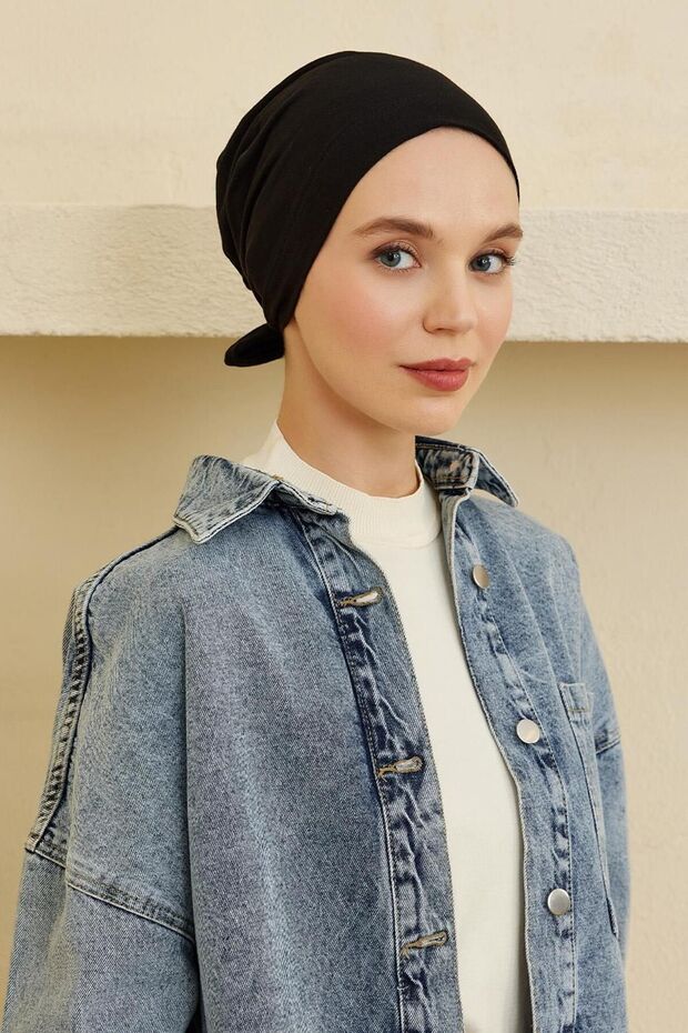 Dikişsiz Geniş Bone Aksesuar - 3