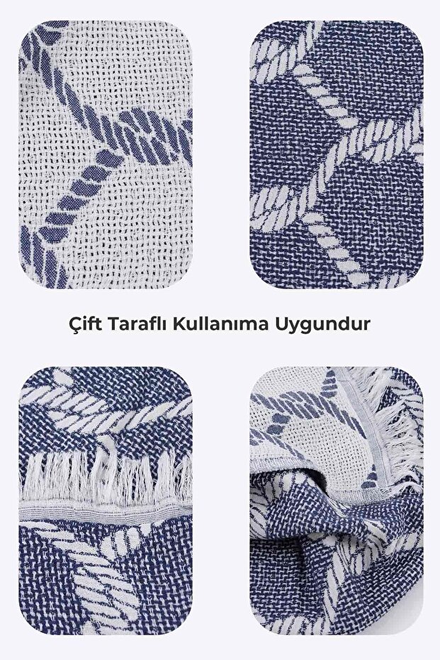 Yatak Örtüsü, Pamuk Çift Kişilik Yatak Örtüsü 220x240 cm - 4