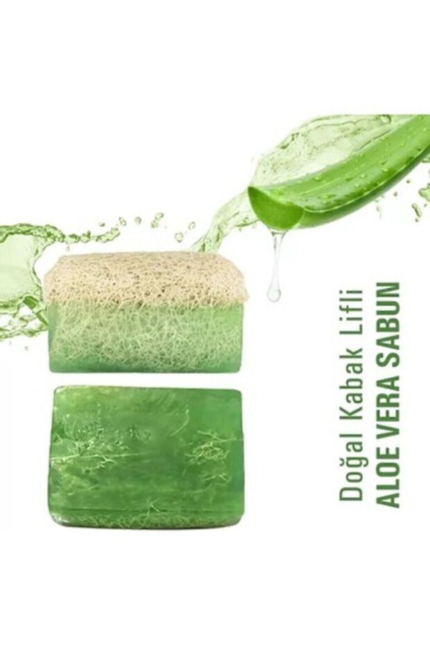 100% Natural Pumpkin Fiber Aloevera Soap