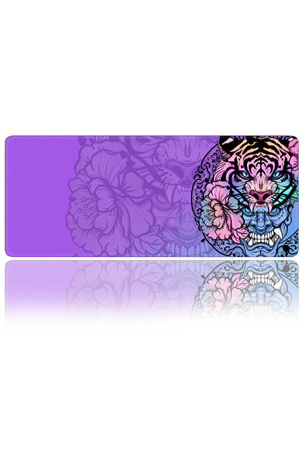 Pink Oni 90X40 cm XXL Gaming Player Mousepad Mouse Pad