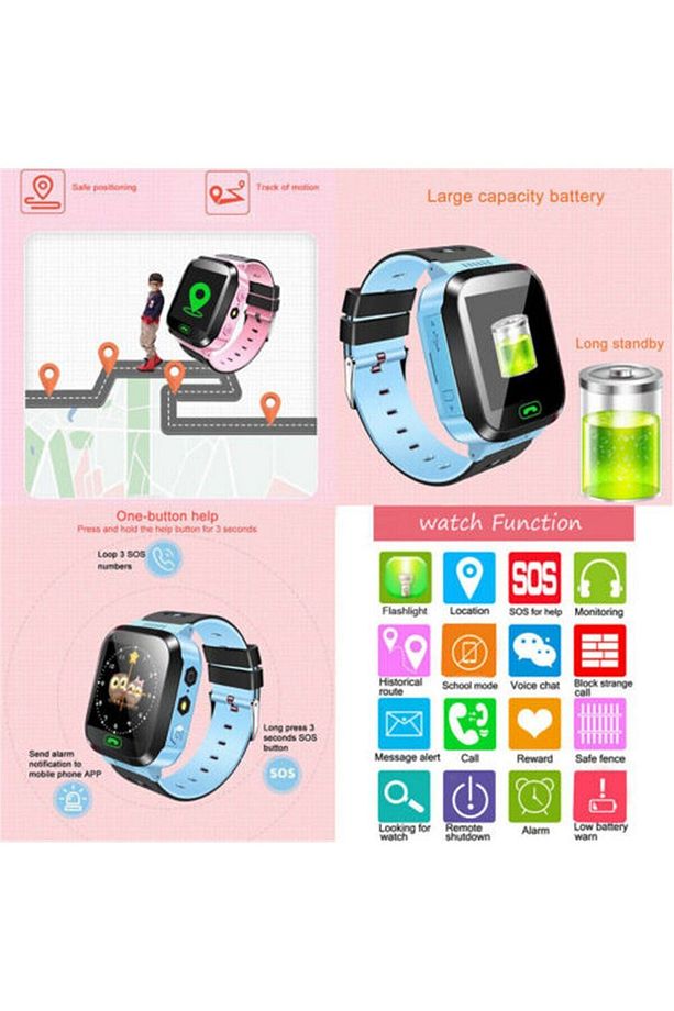 Intermax Smart V1 Akıllı Çocuk Takip Saati-gps + Lbs - 4