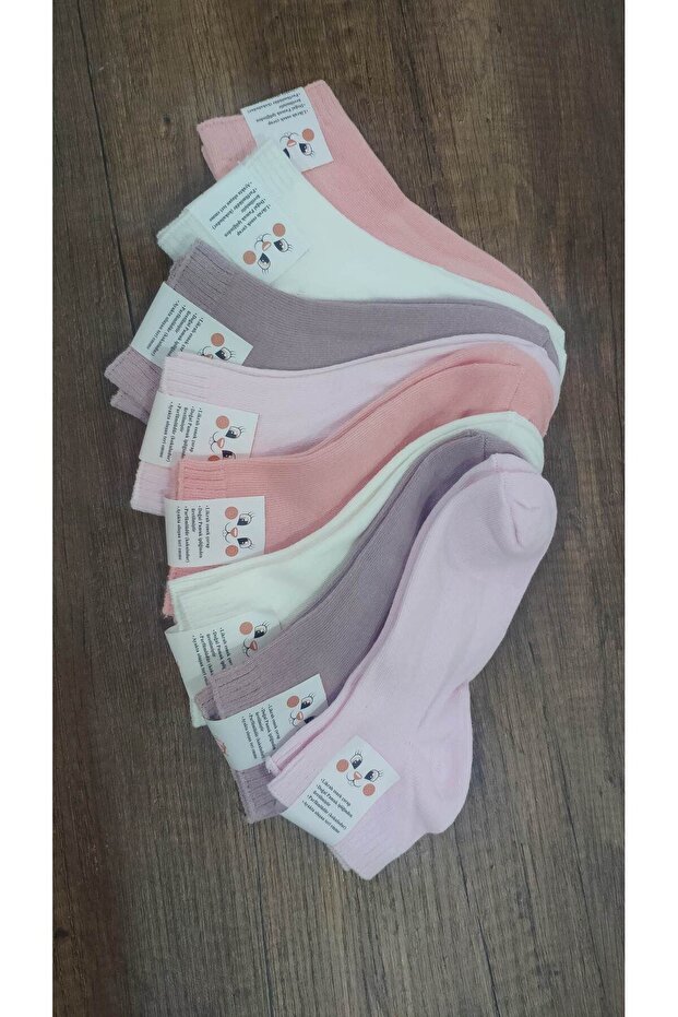 Girl's 8 Pairs Summer Cotton Short Booties Scented Socks