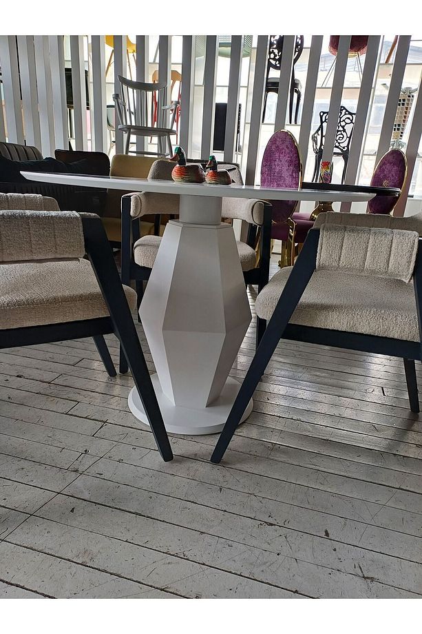 PRİZMA MASA beyaz 80x100 cm farklı renklerde - 6