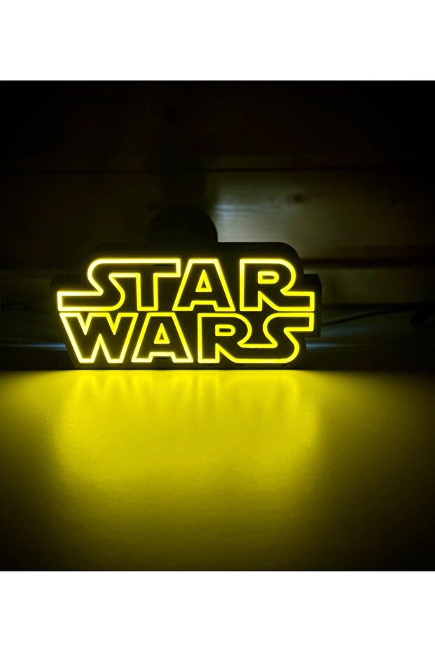 Star Wars Led Işıklı Lightbox Masa Lambası - 2