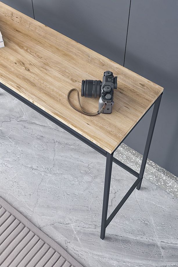 - Canvas Meşe Metal Dresuar - 5