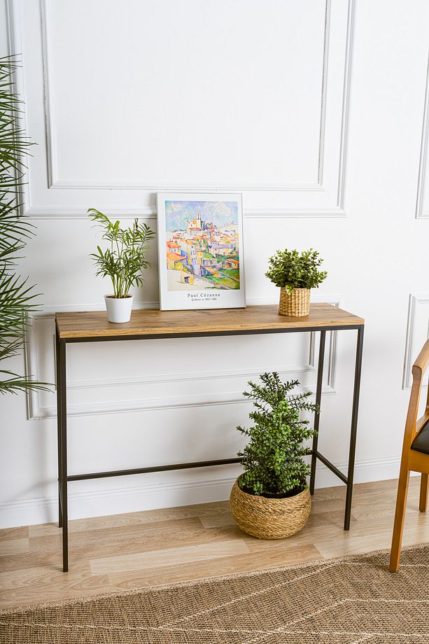 - Canvas Meşe Metal Dresuar - 1
