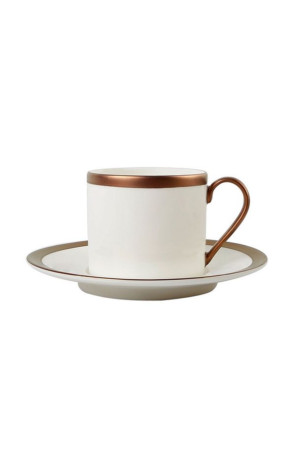 Copper Line Tek Kişilik Tabaklı Çay Fincanı 180cc 04ALM002826 - 2