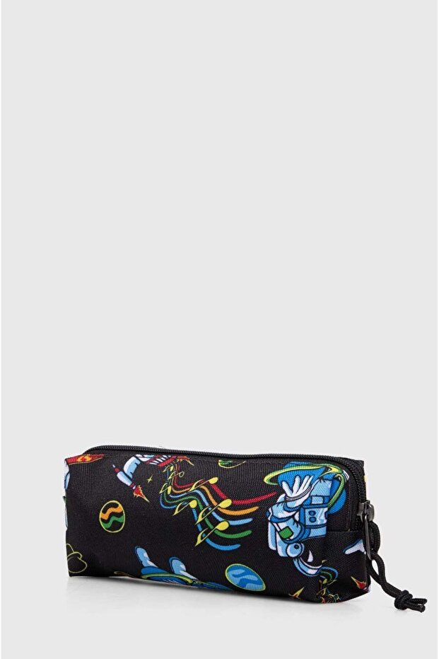 Astronaut Patterned Pencil Case - 3