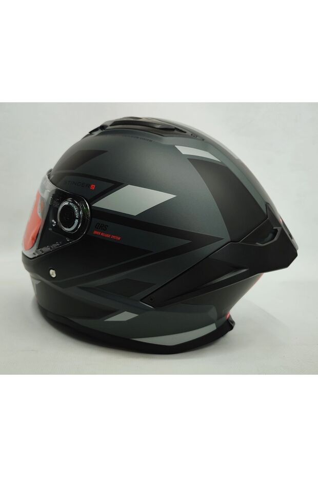 Stinger 2 Zivze C2 Mat Renk V-28b Şefaf Vizörlü - 2